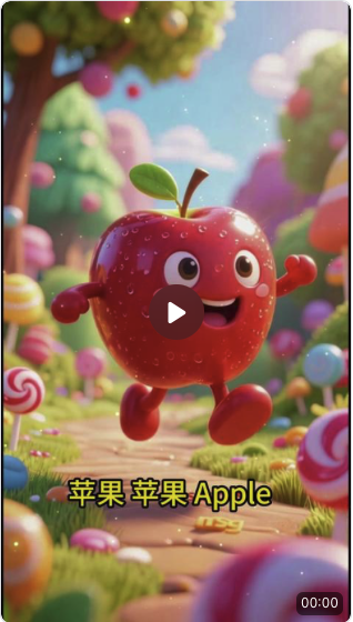 英文儿歌动态版工作流封面